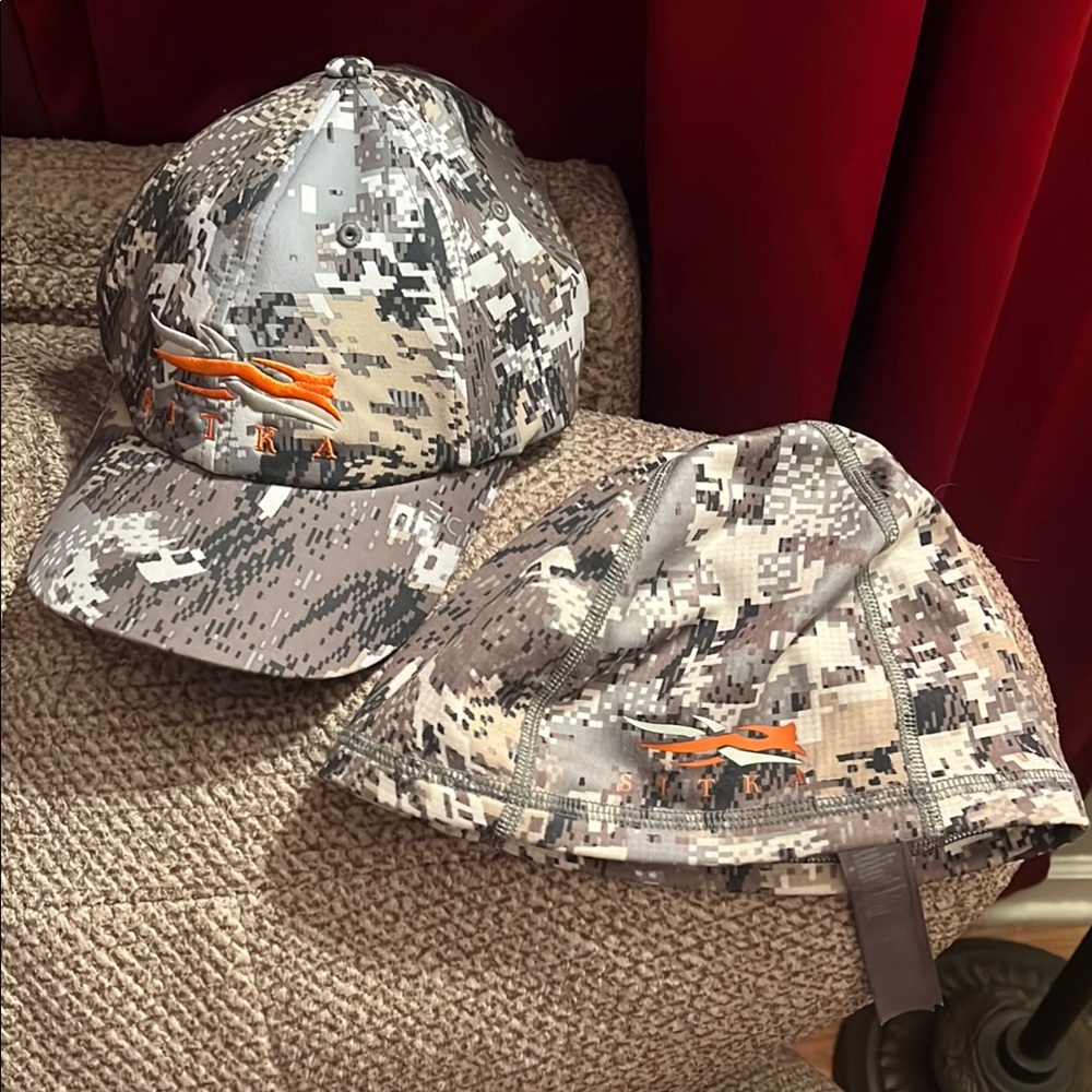 Sitka Men's Camo Cap and beanie